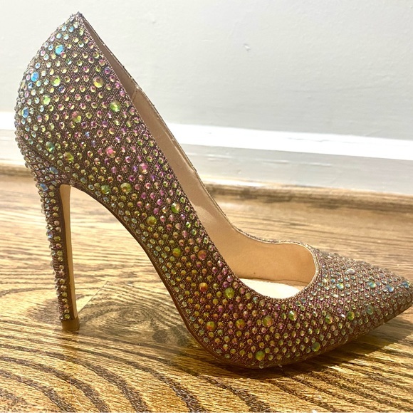 Vigo Fiore Shoes - Vigo Fiore Iridescent Rhinestone‎ Size 7